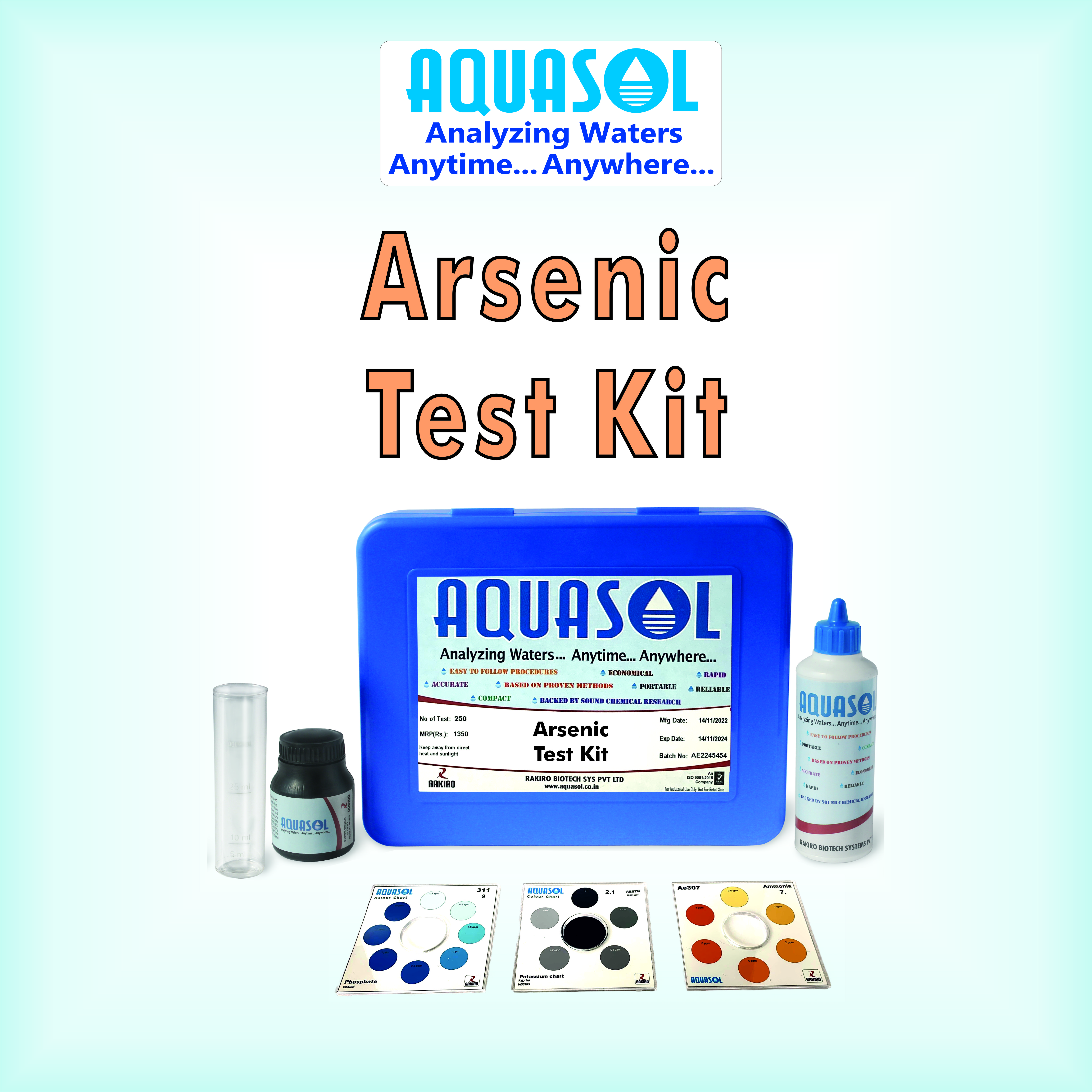 AE418-Arsenic Test Kit